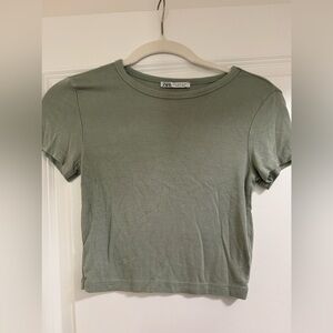 Zara Short Sleeve Top NEW